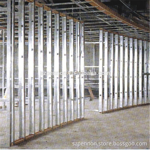 Metal Stud And Track Drywall Partition